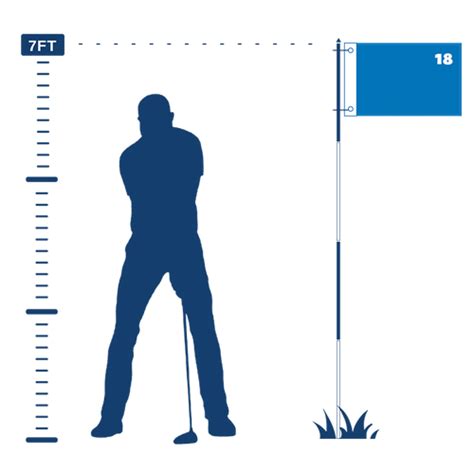 Golf Flag Height