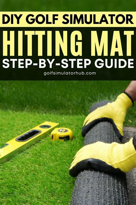 Golf Hitting Mats Diy