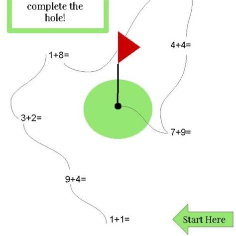 Golf Masters Golf Master Math Worksheet