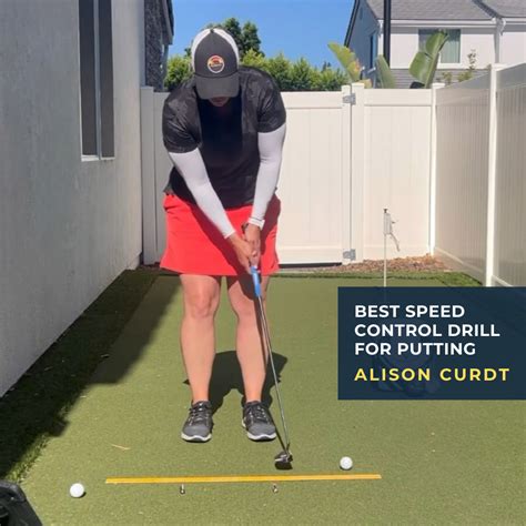 Golf Putting Speed Control