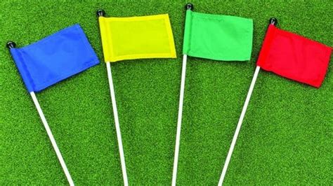 Golf Range Flag Colors