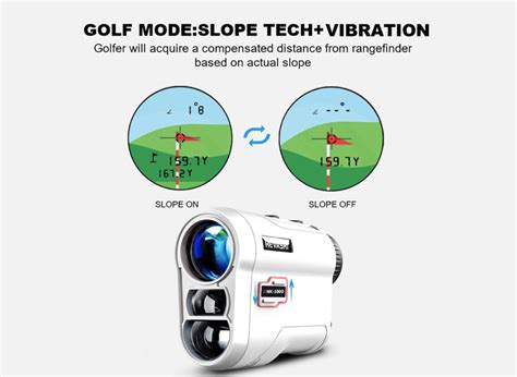 Golf Rangefinder Slope Calculation