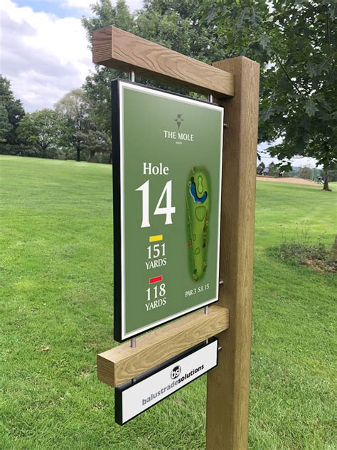Golf Tee Signs
