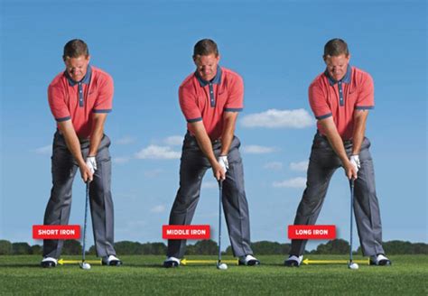 Golf Tips Irons Ball Position
