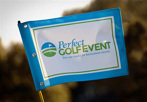 Golf Tournament Pin Flags