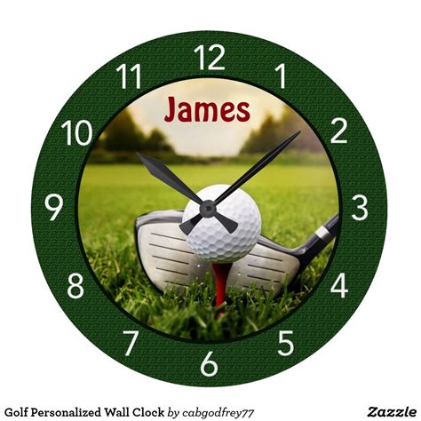 Golf Wall Clocks Modern