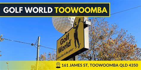 golf world toowoomba qld