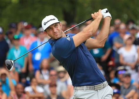 golfer named dustin johnson