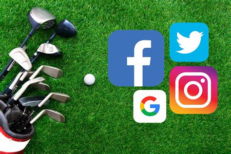 golfing social media
