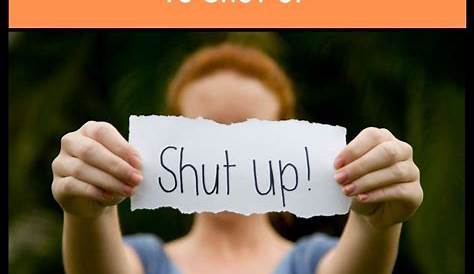 You can shut bullies up with great comebacks | I should have said