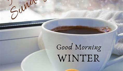Good Morning Winter Images With Coffee