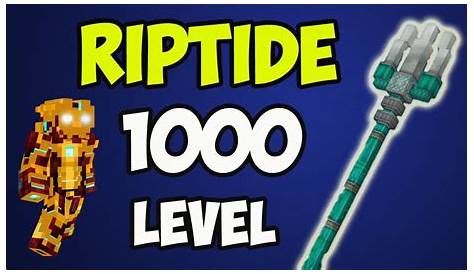 How To Get A RIPTIDE 1000 Trident In Minecraft (2024) - YouTube