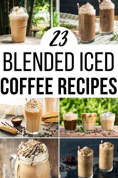 Good Blended Coffee Drinks