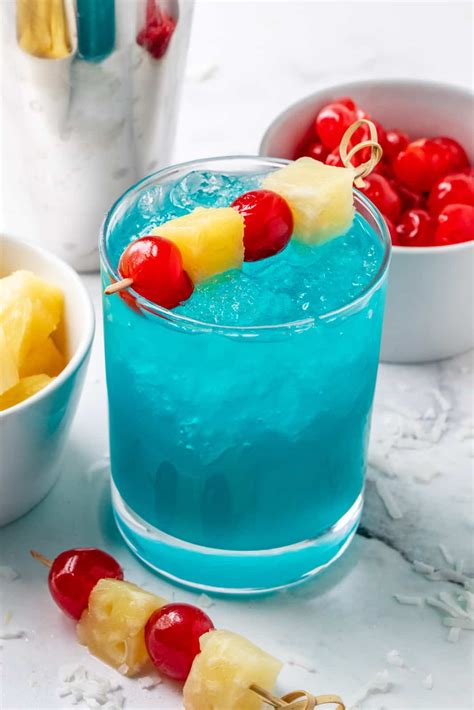 Good Blue Mixed Drinks