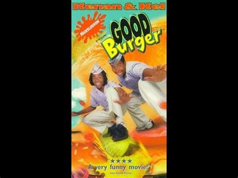 good burger 1998 vhs opening