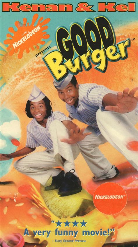 good burger orange vhs