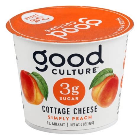 Good Culture Peach Cottage Cheese