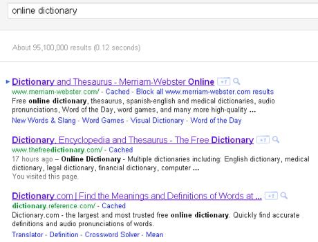 good dictionary websites