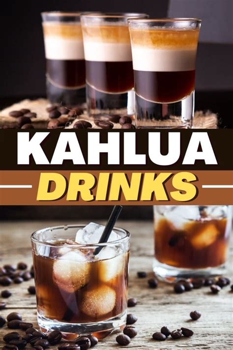 Good Drinks With Kahlua