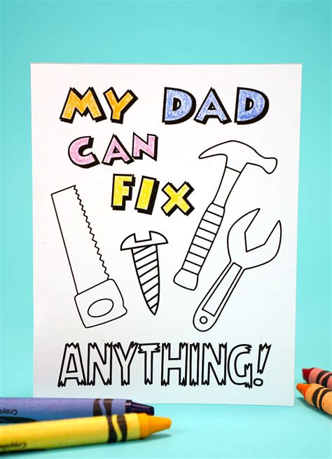 good fathers day cards printable