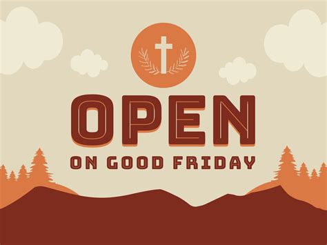 good friday opening hours