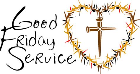 good friday service clipart