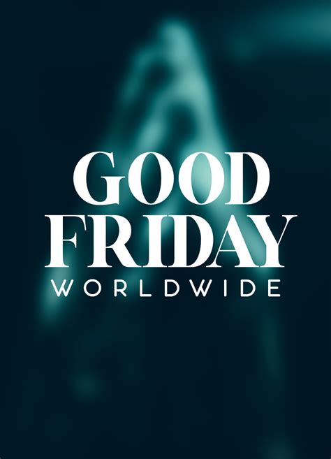 good friday worldwide 2020