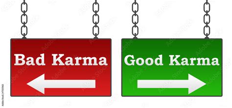 good karma vs bad karma
