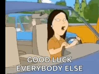 good luck everyone else