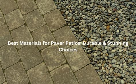 Good Materials For Patios