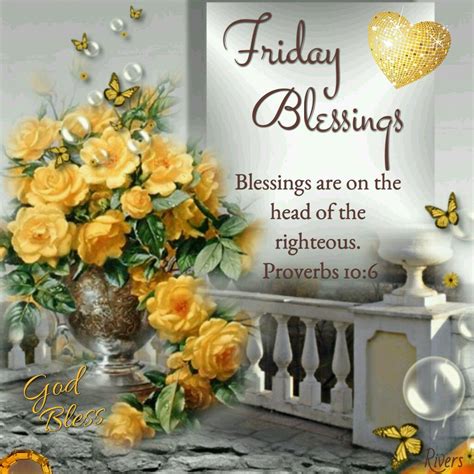 good morning blessings. happy friday