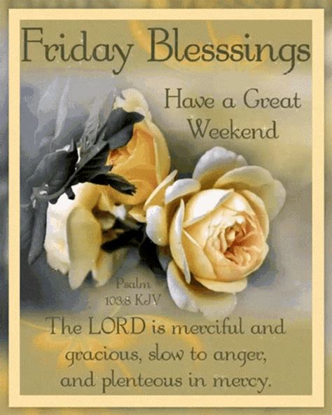 good morning happy friday blessings gif