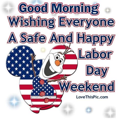 good morning happy labor day weekend images
