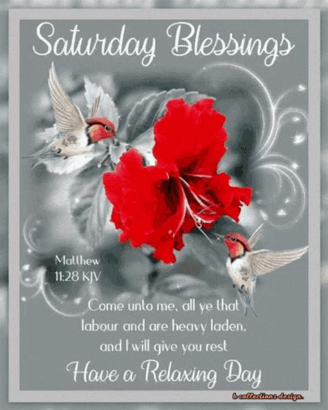 good morning saturday blessings gif