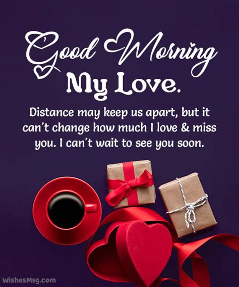 good morning text long distance for her