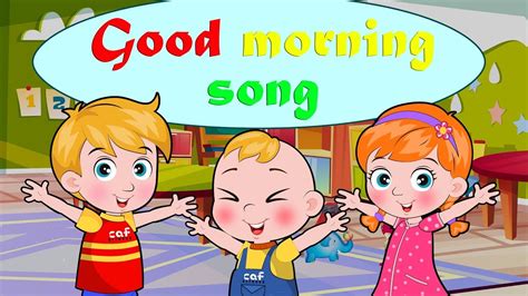 good morning toddler song