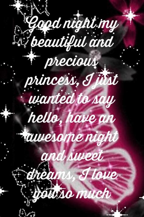 good night my sweet princess