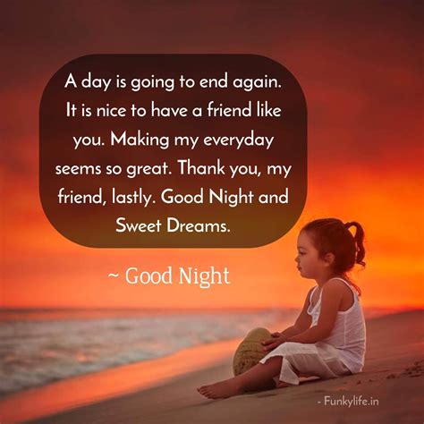 good night quotes in english for best friend