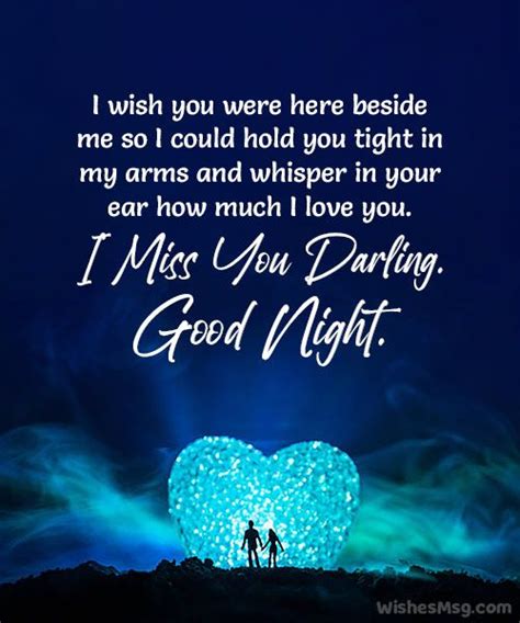good night romantic message to my husband