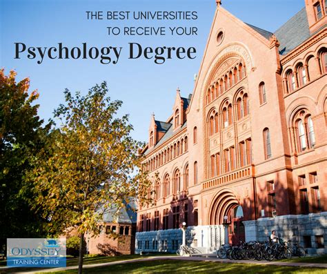 good psychology universities