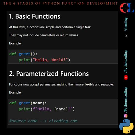 good python functions