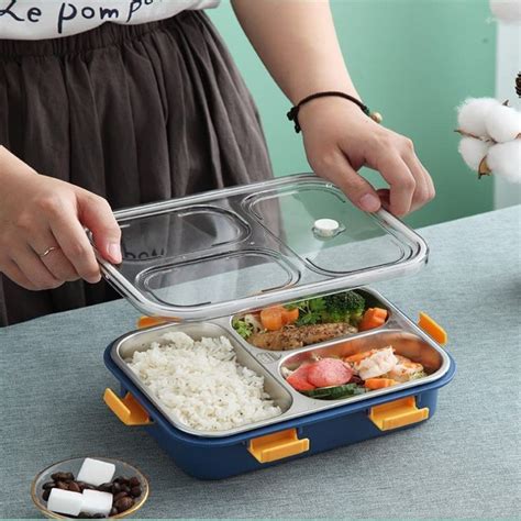 Buy Large Capacity Stainless Steel 304 Lunch Box High