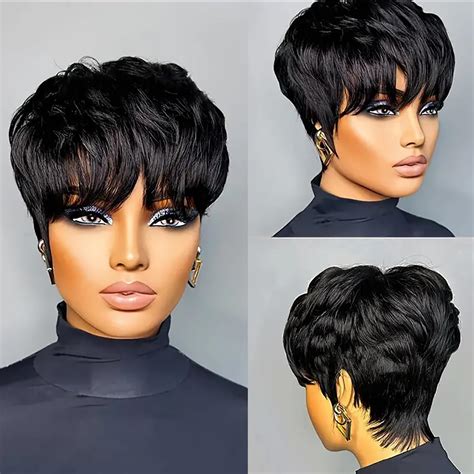 Good Quality Pixie Cut Wigs
