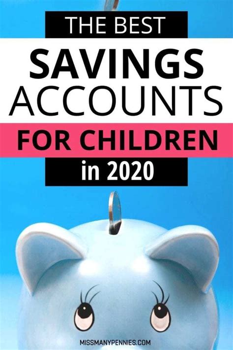good savings accounts for kids