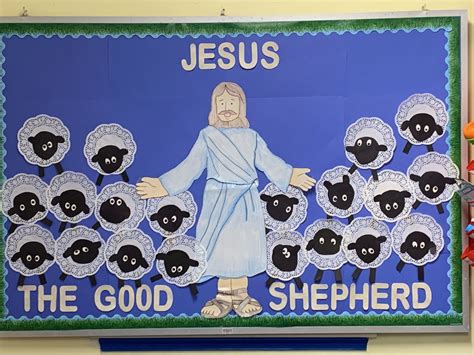 good shepherd bulletin board