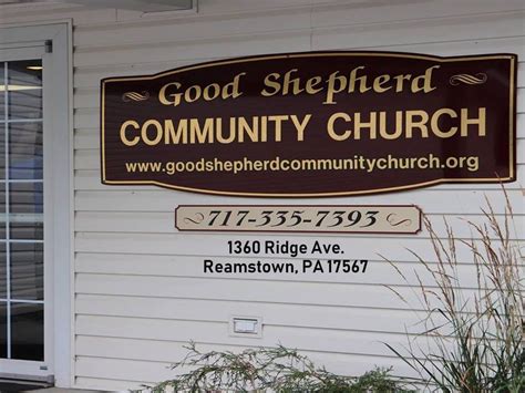 good shepherd community church reamstown pa