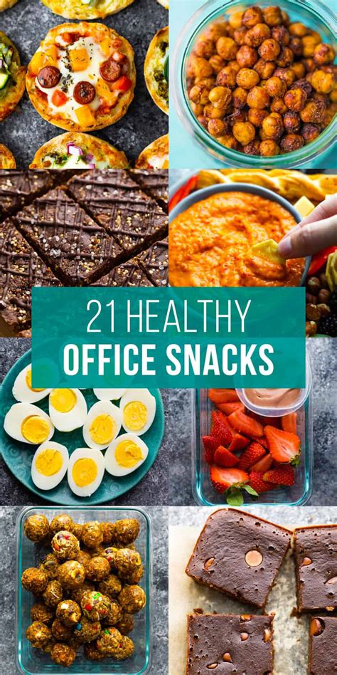 Good Snacks For Work Desk