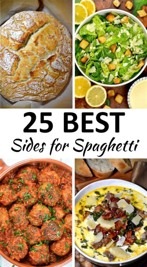 Good Spaghetti Side Dishes