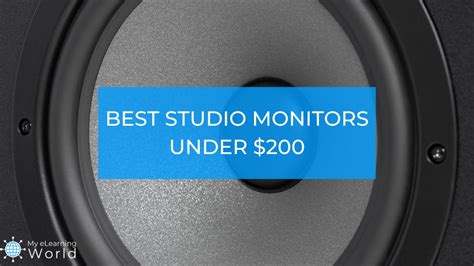 Good Studio Monitors Reddit