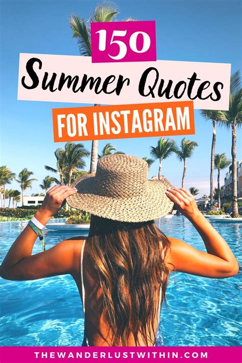 Good Summer Captions for Instagram